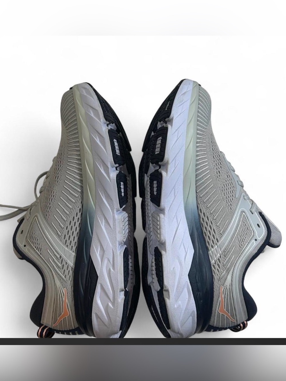 HOKA Bondi 7 Lunar Rock Black Iris Athletic
Running Sneakers - Picture 6 of 8